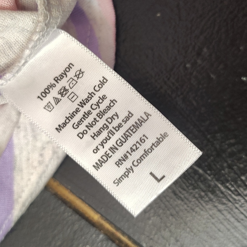 LuLaRoe Randy Multicolor Striped Top - Picture 12 of 13